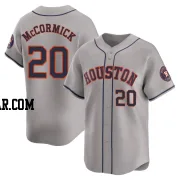 Chas McCormick Men's Houston Astros Gray Limited Away Jersey