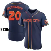 Chas McCormick Men's Houston Astros Navy Authentic 2022 City Connect Jersey