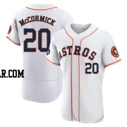 Chas McCormick Men's Houston Astros White Authentic 2022 World Series Champions Home Jersey