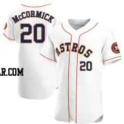 Chas McCormick Men's Houston Astros White Authentic Home Jersey