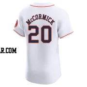 Chas McCormick Men's Houston Astros White Elite Home Jersey