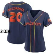 Chas McCormick Women's Houston Astros Navy Authentic 2022 City Connect Jersey