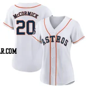 Chas McCormick Women's Houston Astros White Authentic 2022 World Series Champions Home Jersey