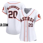 Chas McCormick Women's Houston Astros White Limited Home Jersey