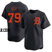 Chase Lee Men's Detroit Tigers Navy Limited Alternate Jersey