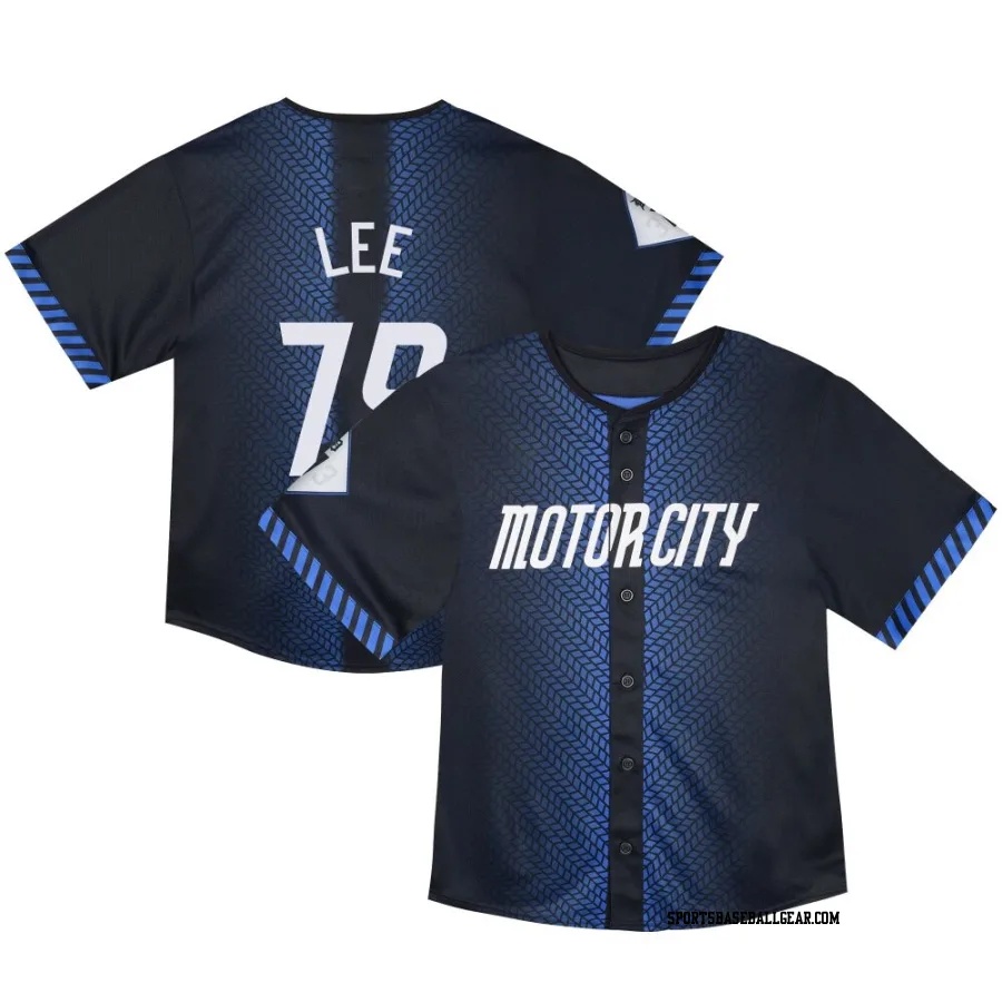 Chase Lee Toddler Detroit Tigers Blue Limited & Preschool 2024 City Connect Jersey