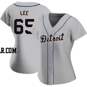 Chase Lee Women's Detroit Tigers Gray Authentic Road Jersey