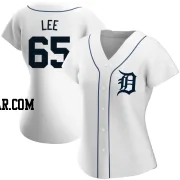 Chase Lee Women's Detroit Tigers White Authentic Home Jersey