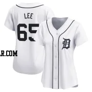 Chase Lee Women's Detroit Tigers White Limited Home Jersey