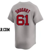 Chase Shugart Men's Boston Red Sox Gray Limited Away Jersey