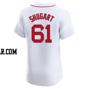 Chase Shugart Men's Boston Red Sox White Elite Home Jersey