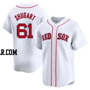 Chase Shugart Men's Boston Red Sox White Limited Home Jersey