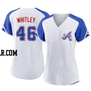 Chase Whitley Women's Atlanta Braves White Authentic 2023 City Connect Jersey