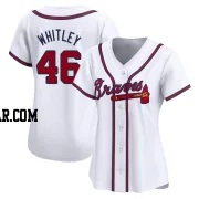 Chase Whitley Women's Atlanta Braves White Limited Home Jersey