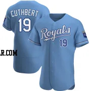 Cheslor Cuthbert Men's Kansas City Royals Light Blue Authentic Alternate Jersey