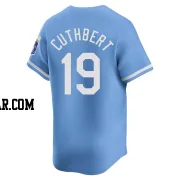 Cheslor Cuthbert Men's Kansas City Royals Light Blue Limited Alternate Jersey