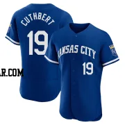 Cheslor Cuthbert Men's Kansas City Royals Royal Authentic 2022 Alternate Jersey