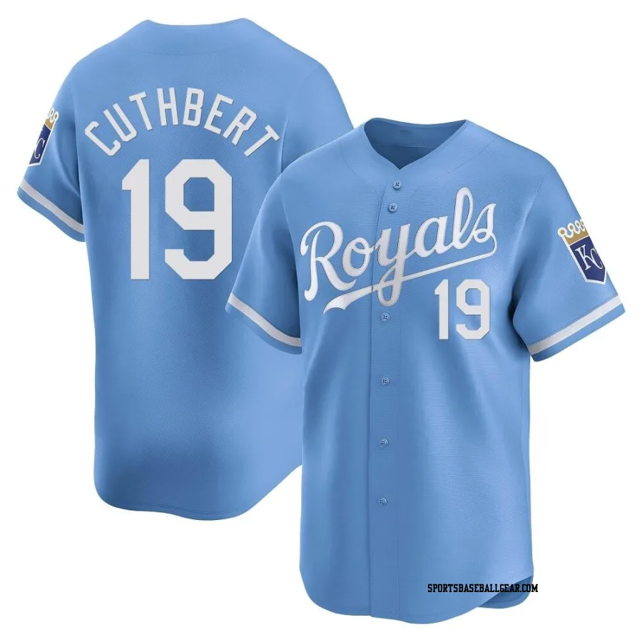 Cheslor Cuthbert Youth Kansas City Royals Light Blue Limited Alternate Jersey