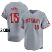 Chico Ruiz Men's Cincinnati Reds Gray Limited Away Jersey