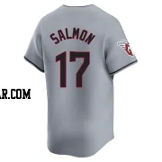 Chico Salmon Youth Cleveland Guardians Gray Limited Road Jersey