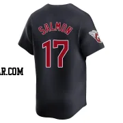 Chico Salmon Youth Cleveland Guardians Navy Limited Alternate Jersey