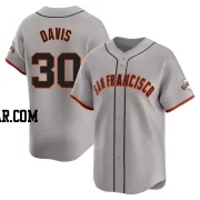 Chili Davis Youth San Francisco Giants Gray Limited Away Jersey