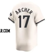 Chris Archer Men's Minnesota Twins Cream Limited Alternate Jersey