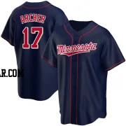 Chris Archer Men's Minnesota Twins Navy Replica Alternate Team Jersey