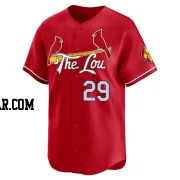 Chris Carpenter Men's St. Louis Cardinals Red Limited 2024 City Connect Jersey