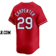 Chris Carpenter Men's St. Louis Cardinals Red Limited 2024 City Connect Jersey