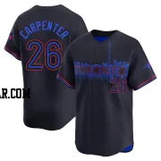 Chris Carpenter Men's Toronto Blue Jays Black Limited 2024 City Connect Jersey