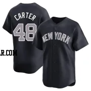 Chris Carter Youth New York Yankees Navy Limited Alternate Jersey