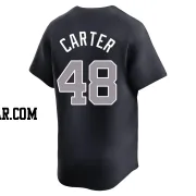 Chris Carter Youth New York Yankees Navy Limited Alternate Jersey