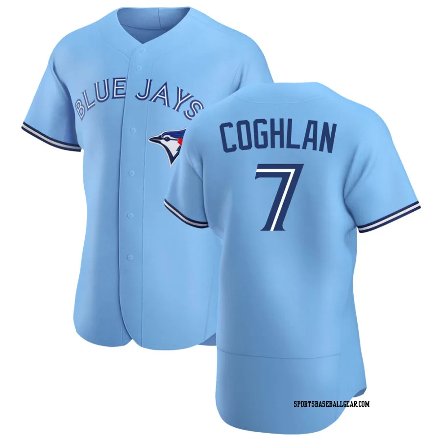 Chris Coghlan Men's Toronto Blue Jays Blue Authentic Powder Alternate Jersey