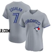 Chris Coghlan Men's Toronto Blue Jays Gray Elite Road Jersey