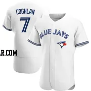 Chris Coghlan Men's Toronto Blue Jays White Authentic Home Jersey