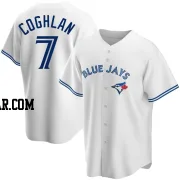 Chris Coghlan Men's Toronto Blue Jays White Replica Home Jersey