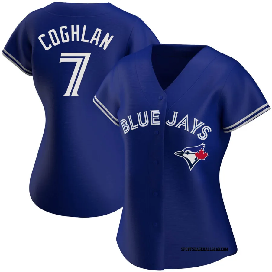 Chris Coghlan Women's Toronto Blue Jays Royal Authentic Alternate Jersey