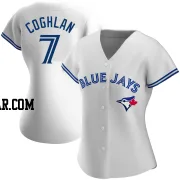 Chris Coghlan Women's Toronto Blue Jays White Authentic Home Jersey