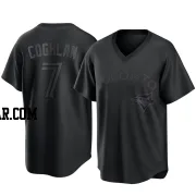 Chris Coghlan Youth Toronto Blue Jays Black Replica Pitch Fashion Jersey