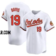 Chris Davis Men's Baltimore Orioles White Limited Home Jersey