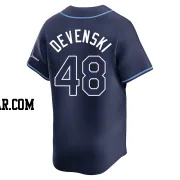 Chris Devenski Men's Tampa Bay Rays Navy Limited Away Jersey