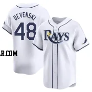 Chris Devenski Men's Tampa Bay Rays White Limited Home Jersey