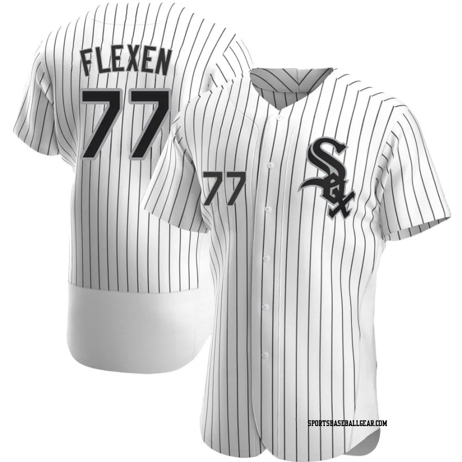 Chris Flexen Men's Chicago White Sox White Authentic Home Jersey