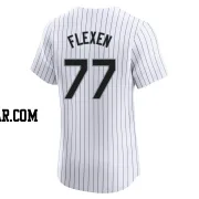 Chris Flexen Men's Chicago White Sox White Elite Home Jersey