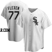 Chris Flexen Men's Chicago White Sox White Replica Home Jersey