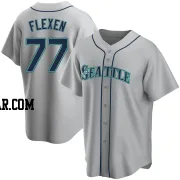 Chris Flexen Men's Seattle Mariners Gray Replica Road Jersey