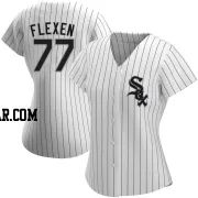 Chris Flexen Women's Chicago White Sox White Authentic Home Jersey