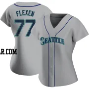 Chris Flexen Women's Seattle Mariners Gray Replica Road Jersey