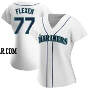 Chris Flexen Women's Seattle Mariners White Authentic Home Jersey